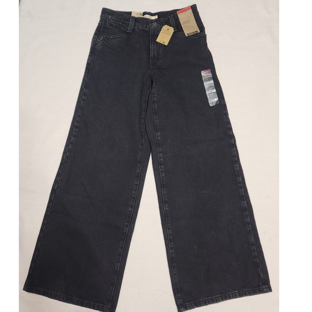 Levi's 94 baggy mid rise loose hips and thigh W25''x L31''  women's WIDE LEG